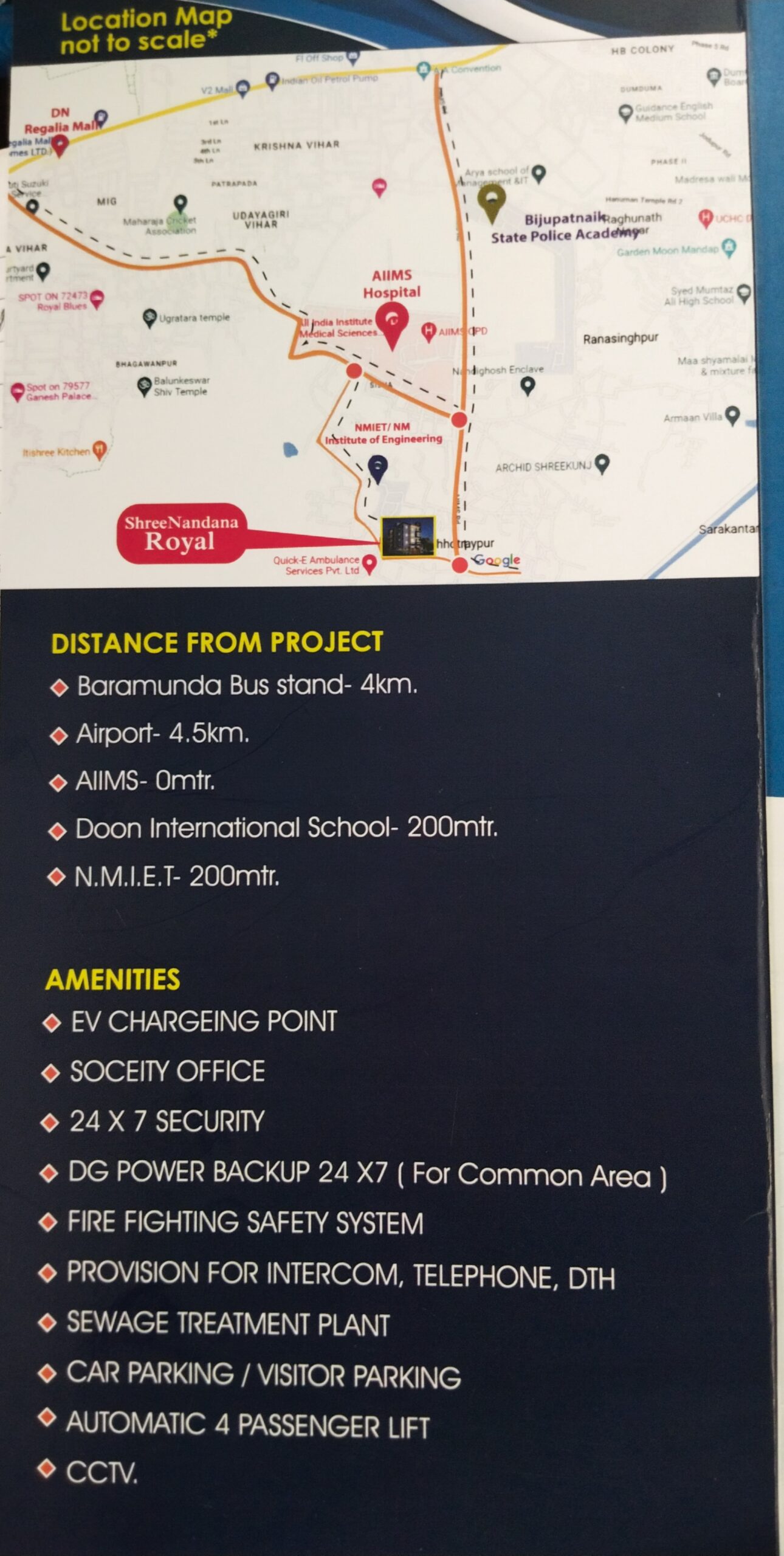 Apartment sale near Aiims Hospital