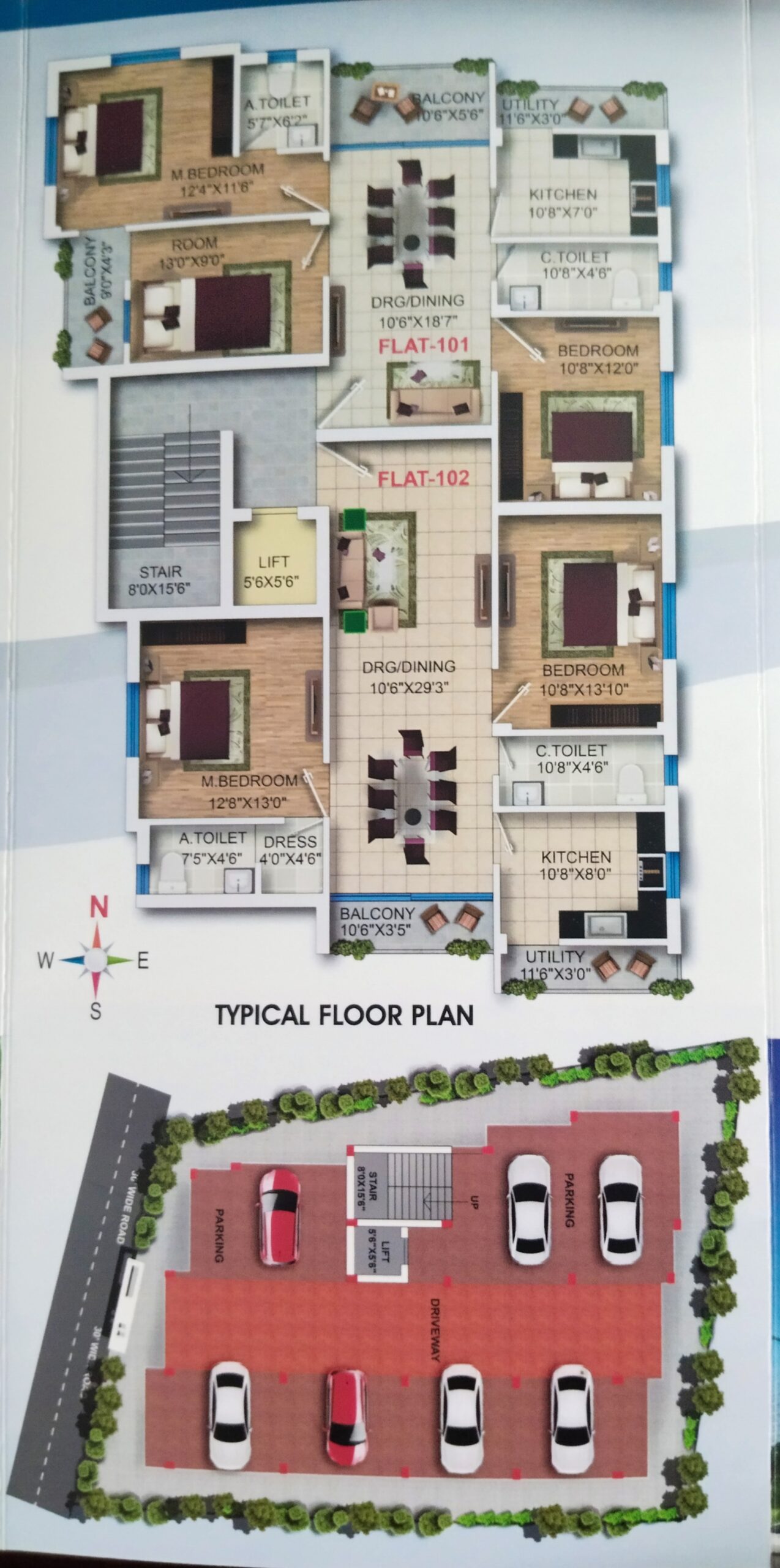 Apartment sale near Aiims Hospital